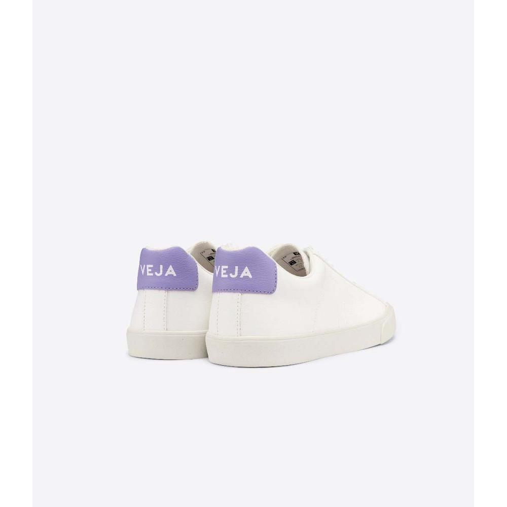 Veja ESPLAR CHROMEFREE Sneakers Dames White/Purple | NL 618LIS